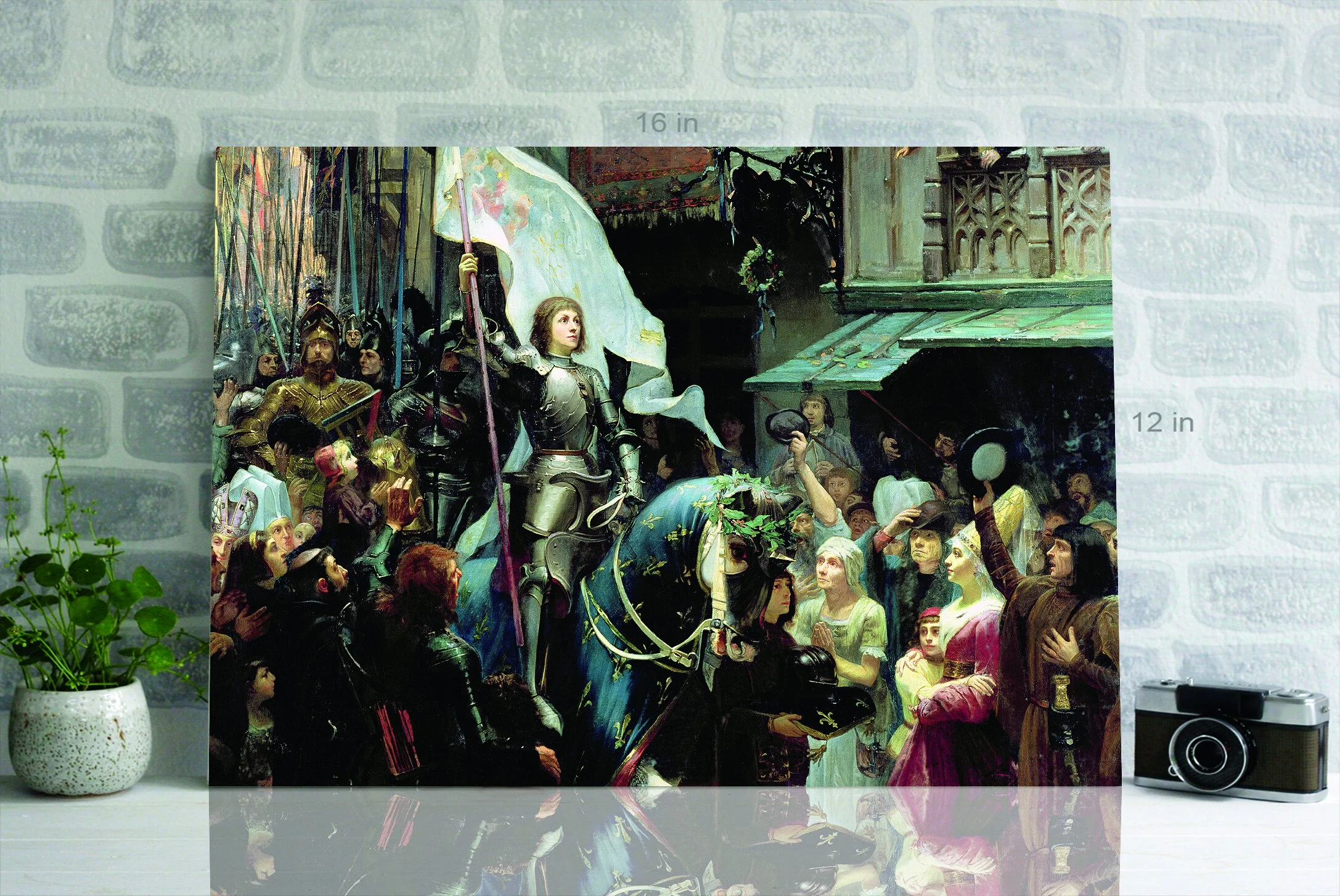 The entrance of Joan of Arc into Orleans jean-jacques scherrer